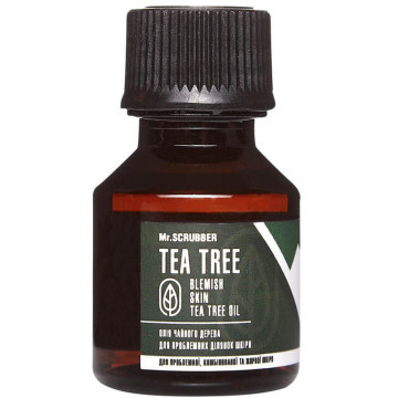 Купить - Mr.Scrubber Tea Tree Blemish Skin Tea Tree Oil - Масло чайного дерева для проблемных участков кожи