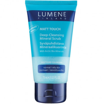 Купить - Lumene Matt Touch Deep-Cleansing Mineral Scrub - Глубоко очищающий скраб с минералами