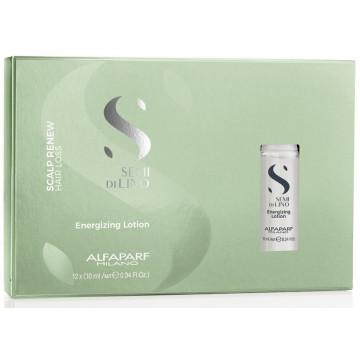 Купить - Alfaparf Milano Semi di Lino Scalp Energizing Lotion - Укрепляющий энергетический лосьон против выпадения
