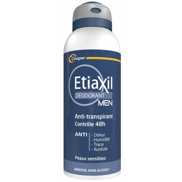 Купить - Etiaxil Antiperspirant Men Deo 48H Aerosol - Аэрозольный антиперспирант "Защита 48 часов" для мужчин