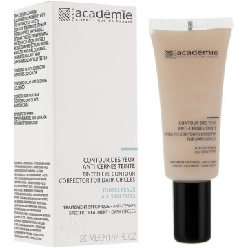 Купить - Academie Scientific System Tinted Eye Contour Corrector - Крем-консилер для контура глаз