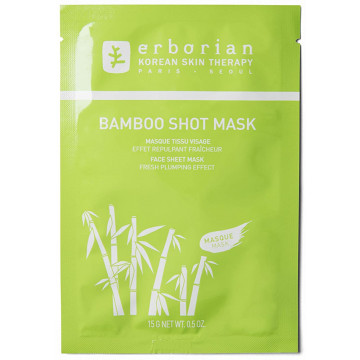 Купить - Erborian Bamboo Shot Mask - Увлажняющая тканевая маска "Бамбук"