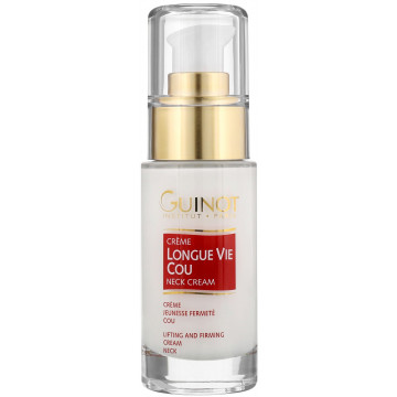 Купить - Guinot Longue Vie Cou Firming Vital Neck Care - Укрепляющий крем для шеи "Долгая жизнь клетки"