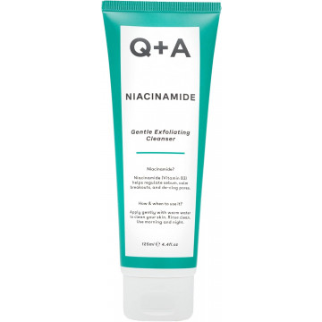 Купить - Q+A Niacinamide Gentle Exfoliating Cleanser - Отшелушивающий гель для лица с ниацинамидом