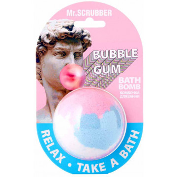 Купить - Mr.Scrubber Bath Bomb "Bubble Gum" - Бомбочка для ванны