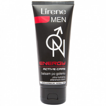 Купить - Lirene Men Energy Active Care Ultra-Hydrating Aftershave Lotion - Увлажняющий бальзам после бритья для нормальной кожи