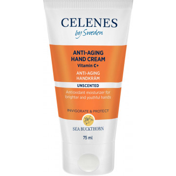 Купить - Celenes Sea Buckthorn Antiaging Hand Cream - Антивозрастной крем для рук с облепихой