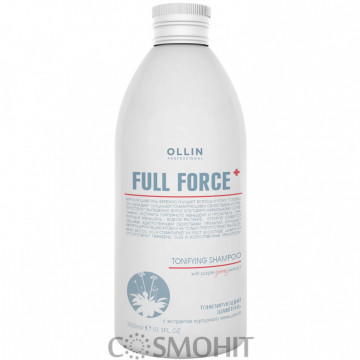 Купить - OLLIN Full Force Tonifying Shampoo - Тонизирующий шампунь с экстрактом пурпурного женьшеня