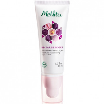 Купить - Melvita Nectar De Rose Night - Увлажняющий ночной крем для лица "Розовый нектар"