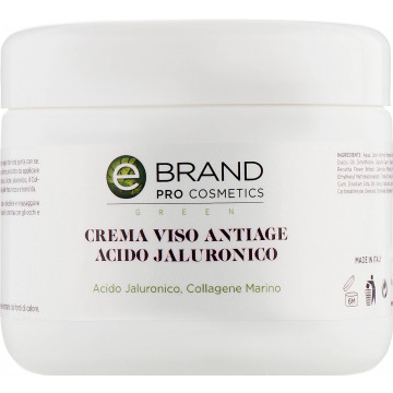 Купить - Ebrand Crema Viso Anti Age Idratante Acido Jaluronico - Крем для лица с гиалуроновой кислотой и морским коллагеном