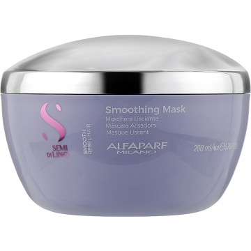 Купить - Alfaparf Semi Di Lino Smooth Smoothing Mask - Маска для разглаживания непослушных волос