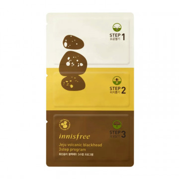 Купить - Innisfree Jeju Volcanic Blackhead 3 Step - Трехступенчатая программа удаления черных точек