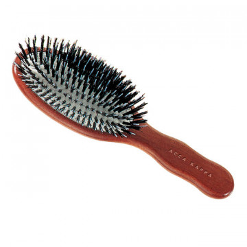Купить - Acca Kappa Pneumatic Boar & Nylon Bristles Brush - Щетка для волос массажная 17,5 см