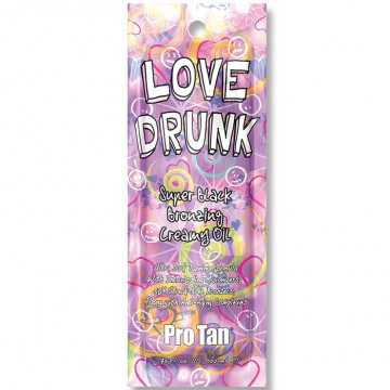 Купить - Pro Tan Love Drunk Super Black Bronzing Creamy Oil - Лосьон для загара с бронзаторами