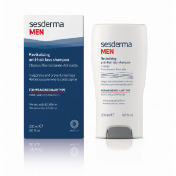 Купить - Sesderma Men Revitalizing Anti-Hair Loss Shampoo - Шампунь для мужчин против выпадения волос