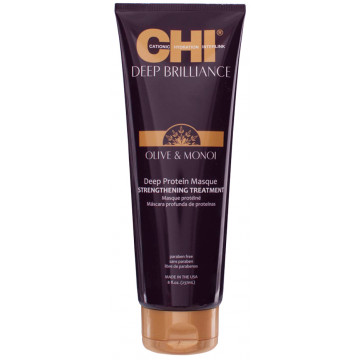 Купить - CHI Deep Brilliance Olive & Monoi Optimum Protein Masque - Протеиновая маска для волос