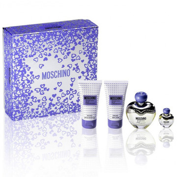 Купить - Moschino Toujours Glamour - Подарочный набор (EDT50+EDT5+B/L50+S/G50)