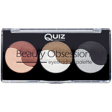 Купить - Quiz Cosmetics Beauty Obssesion Duo Eyeshadow Palette - Палетка теней для век