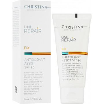 Купить - Christina Line Repair Fix Antioxidant Assist SPF 50 - Антиоксидантный лосьон с SPF 50 для лица