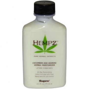 Купить - Hempz Cucumber Jasmine Herbal Moisturizer mini 65 мл - Увлажняющее растительное молочко для тела с огурцом и жасмином