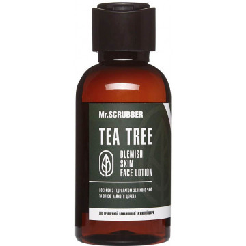 Купить - Mr.Scrubber Tea Tree Blemish Skin Face Lotion - Лосьон с гидролатом зеленого чая и маслом чайного дерева