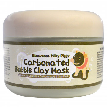 Купить - Elizavecca Milky Piggy Carbonated Bubble Clay Mask - Глиняно-пузырьковая маска для лица