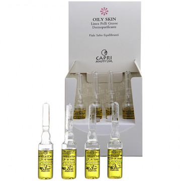 Купить - Capri Beauty Line Oily Skin Sebum Regulating Phials - Концентрат-регулятор кожного салоотделения Купить - Capri Beauty Line Oily Skin Sebum Regulating Phials - Концентрат-регулятор кожного салоотделения
