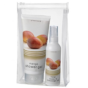 Купить - Greenland Fruit Extracts Set Mango - Набор Манго (гель для душа 200 мл + масло для тела и массажа 100 мл)