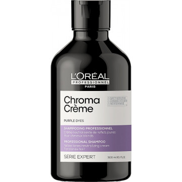 Купить - L'Oreal Professionnel Serie Expert Chroma Creme Purple Dyes Professional Shampoo - Шампунь для нейтрализации желтых оттенков волос цвета блонд