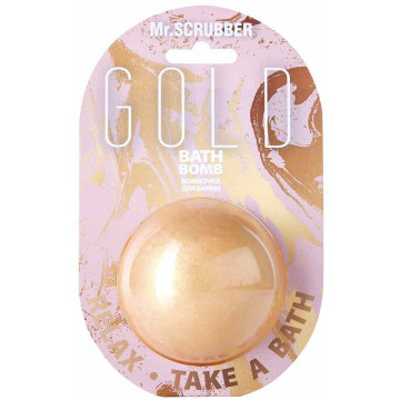 Купить - Mr.Scrubber Bath Bomb "Gold" - Бомбочка для ванны