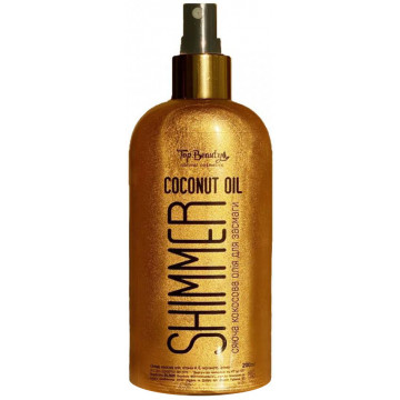Купить - Top Beauty Shimmer Coconut Oil - Кокосовое масло для загара с шиммером