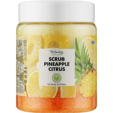 Купить - Top Beauty Scrub Pineapple Citrus - Скраб для тела и лица (ананас)