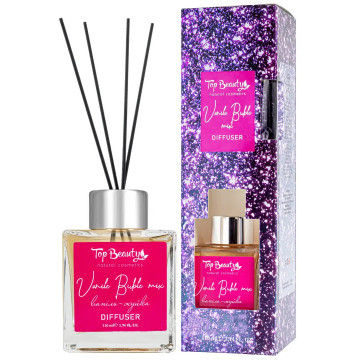 Купить - Top Beauty Reed Diffuser "Vanilla Bubble Mix" - Парфюмированный диффузор для дома "Ваниль-жвачка"