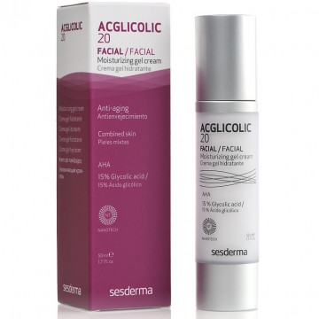 Купить - Sesderma Acglicolic 20 Moisturizing Gel Cream - Увлажняющий крем-гель