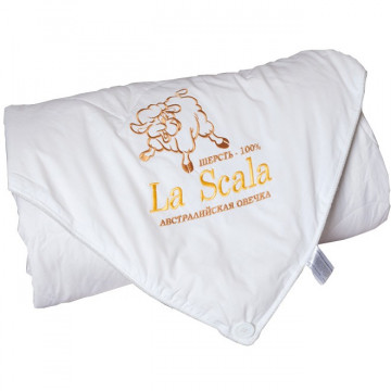 Купить - La Scala ODOA - Двуспальное одеяло (автралийская овечка)