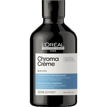 Купить - L'Oreal Professionnel Serie Expert Chroma Creme Blue Dyes Professional Shampoo - Шампунь для нейтрализации оранжевых оттенков светло-коричневых волос