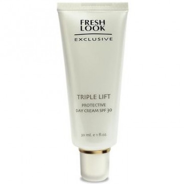 Купить - Fresh Look Triple Lift Protective Day Cream SPF 30 Exclusive - Защитный крем тройной лифтинг SPF 30