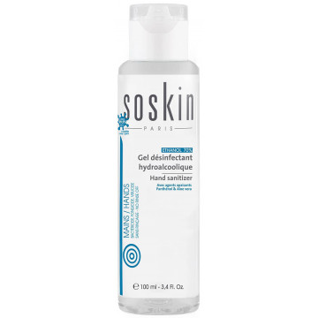 Купить - Soskin Hydroalcoholic Disinfectant Gel Hand Sanitizer - Антисептический гель для рук с алоэ