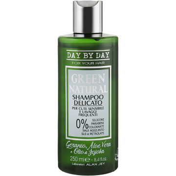 Купить - Alan Jey Green Natural Delicate Shampoo - Шампунь деликатный для чувствительной кожи головы и частого применения