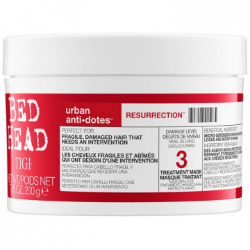 Купить - Tigi Bed Head Urban Anti+Dotes Resurrection Treatment Mask - Интенсивная восстанавливающая маска для ломких и поврежденных волос 