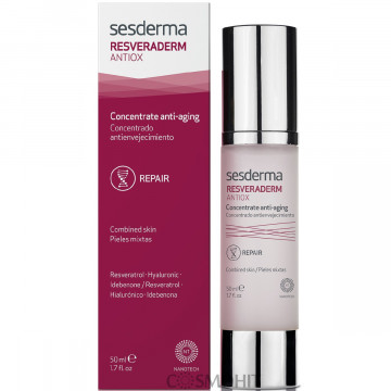 Купить - Sesderma Resveraderm Antiox Concentrated Anti-aging - Концентрированный омолаживающий крем-гель для лица