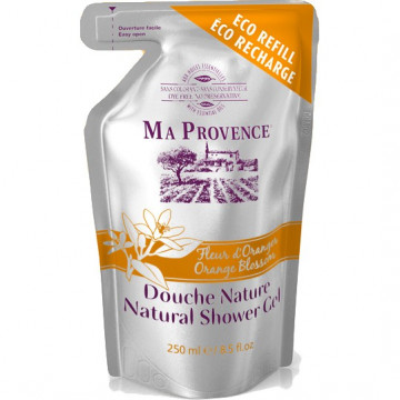 Купить - Ma Provence Douche Nature Fleur d’Oranger - Натуральный гель для душа Цветок апельсина (запаска)