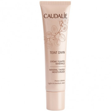 Купить - Caudalie Teint Divin Tinted Moisturizer Light to medium skin - Тонирующий крем с минералами для светлой кожи