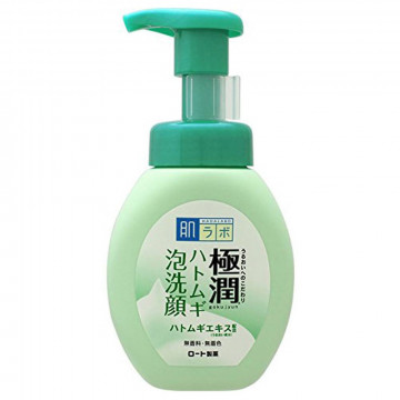 Купить - Hada Labo gokujyun hatomugi foaming face wash - Лечебная пенка для проблемной кожи 