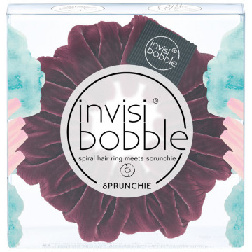 Купить - Invisibobble Sprunchie Red Wine Is Fine - Тканевая резинка-браслет для волос
