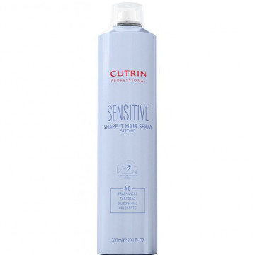 Купить - Cutrin Sensitiv Fragrance Free Shape it Hair Spray Strong - Лак сильной фиксации без отдушки