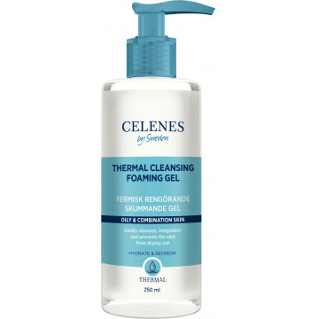 Купить - Celenes Thermal Cleansing Foaming Gel - Термальный очищающий гель для жирной и комбинированной кожи лица