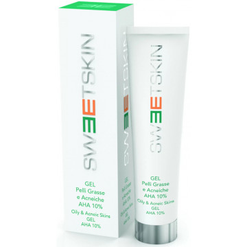 Купить - Sweet Skin System Gel Pelli Grasse E Acneiche АНА 10% - Гель для жирной и проблемной кожи АНА 10%