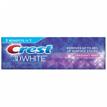 Купить - Crest 3D White Toothpaste Radiant Mint - Отбеливающая зубная паста