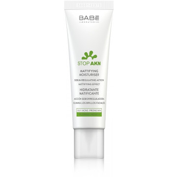 Купить - Babe Laboratorios Stop Akn Skin Hidratante Moisturiser - Матирующий увлажняющий крем